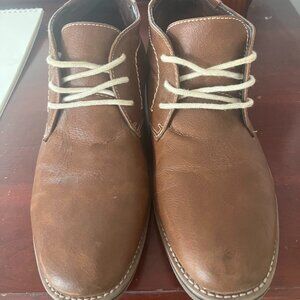 Brown leather  clarks